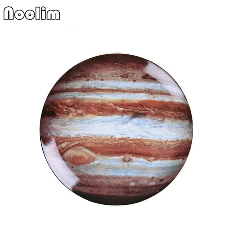 Jupiter Настенная подвесная декоративная тарелка, креативное космическое украшение, астронавт, современная керамика, Планетарная пластина - Цвет: Jupiter