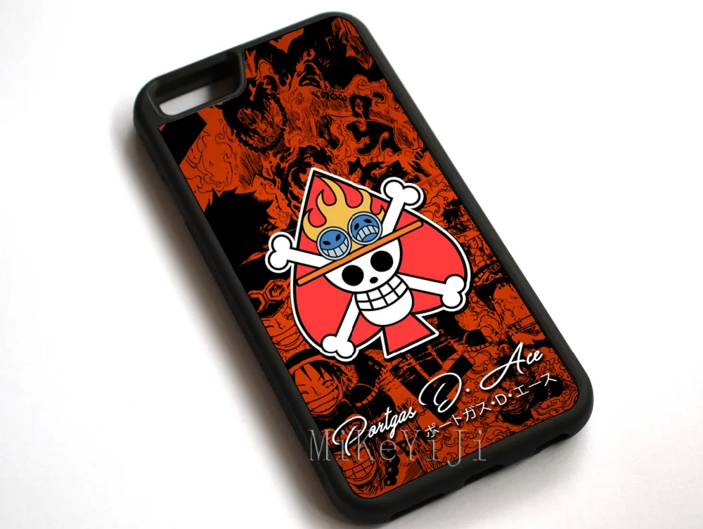 12019 One Piece New World Ace Case Cover For Apple iPhone 7 7Plus in