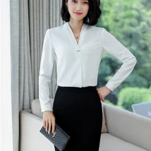 formal shirt and skirt set