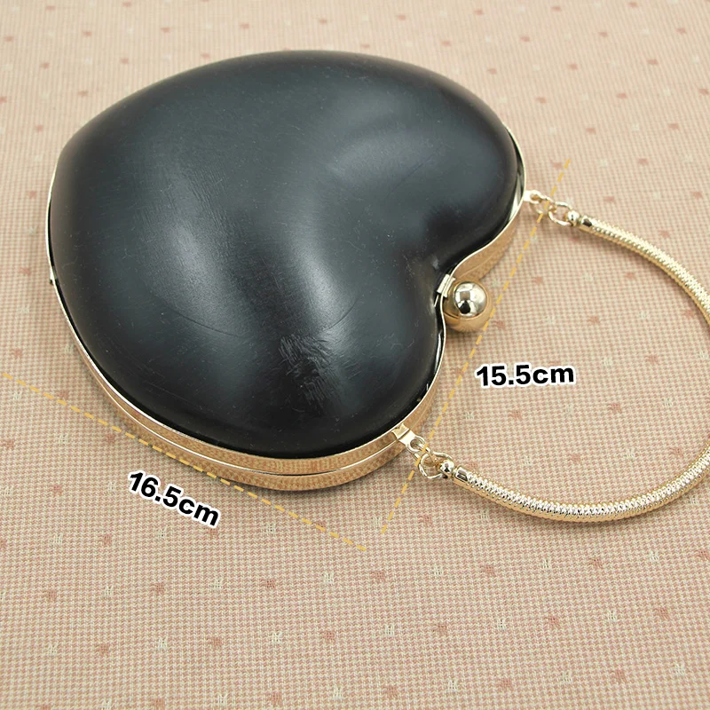 Китайская Фабрика металлическая ручка для сумки 16,5 см X 15,5 см в форме сердца металлическая рамка для кошелька аксессуары для сумок Bts ручка сумка Anse De Sac