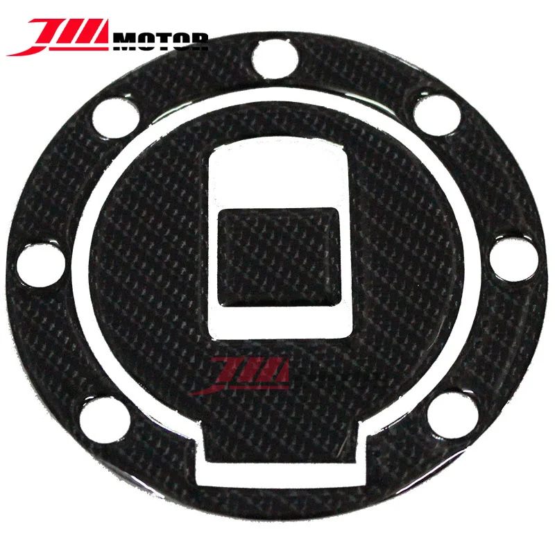 Motorcycle 3D Carbon Fiber Tank Gas Cap Pad Cover Protective Sticker
