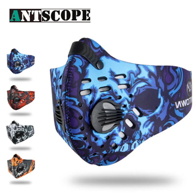 

Activated Carbon Mask Outdoor Dust Mask Sports Running Riding Windshield Riding Mask Protection Health Protective Mask