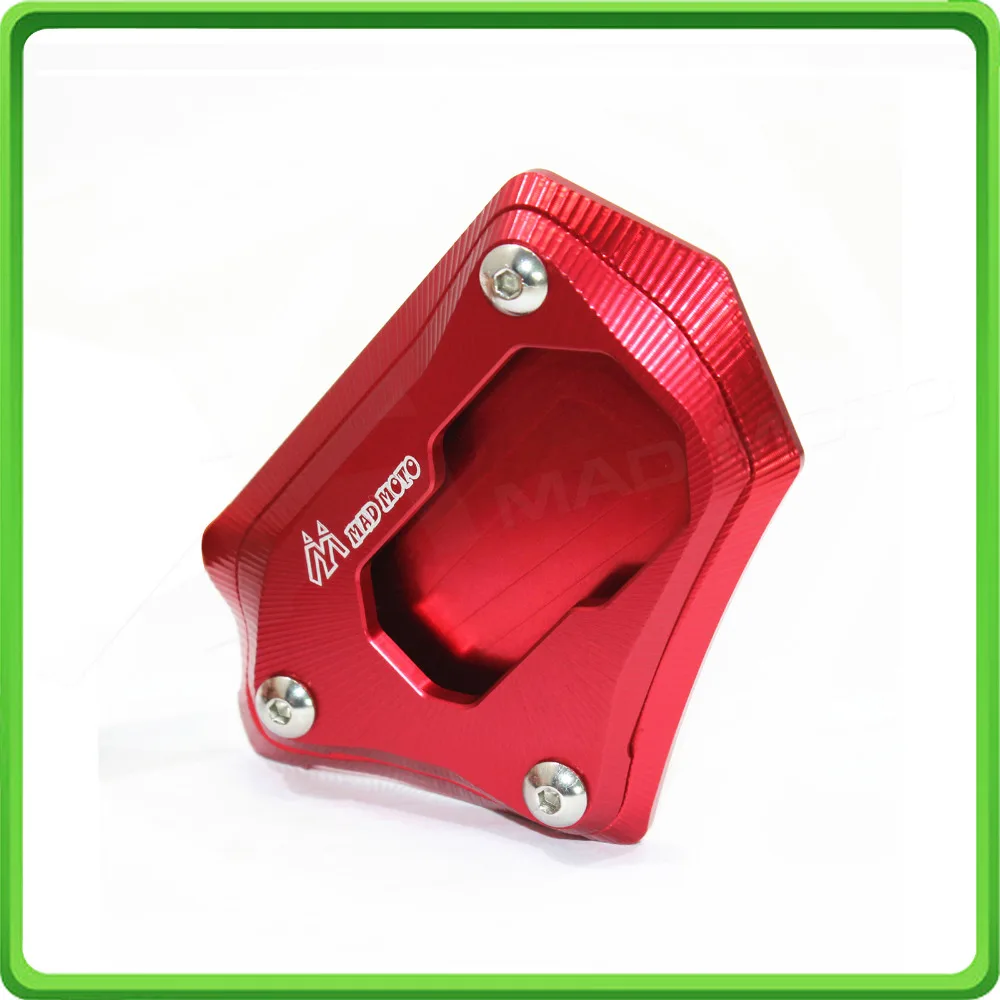 CNC Kickstand Side Stand Pad For BMW R1200GS 2012 2013 2014 2015 2016 R 1200 GS Adventure LC K51 2013 2014 2015 2016 Red (6)