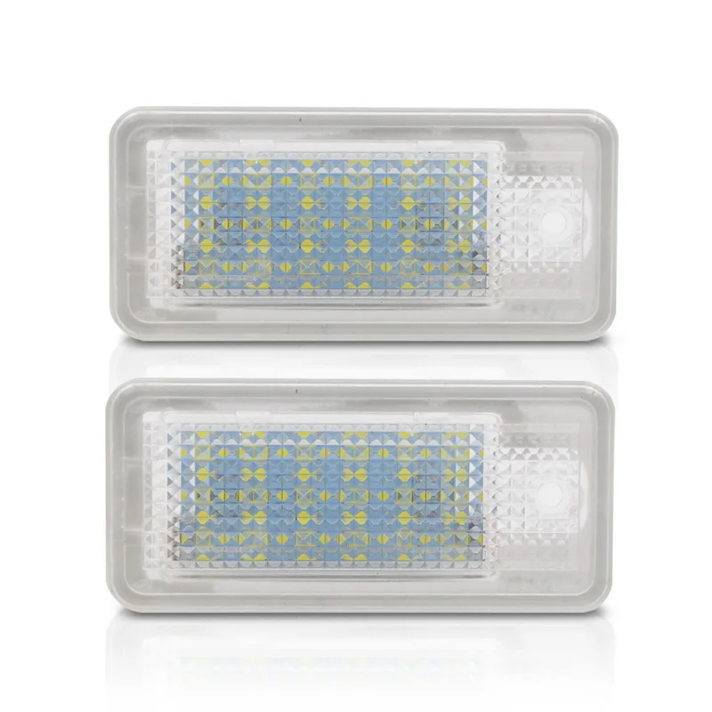 3W LED License Plate Light 18 SMD 2835 Car Auto Luggage Courtesy Glove Box Lamp Waterproof For Audi A3 S3 A4 S4 A6 | Автомобили и