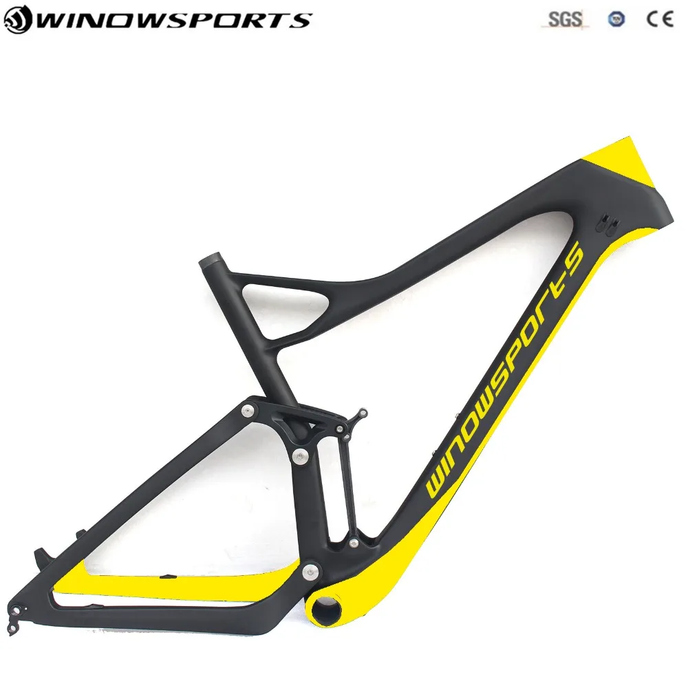 Excellent 29er Full Suspension Carbon Frame, Carbon MTB Frame 29er Mountain Bike Carbon Frame size 15.5/17.5/19/21inch full suspension MTB 15 Excellent 29er Full Suspension Carbon Frame, Carbon MTB Frame 29er Mountain Bike Carbon Frame size 15.5/17.5/19/21inch full suspension MTB 15