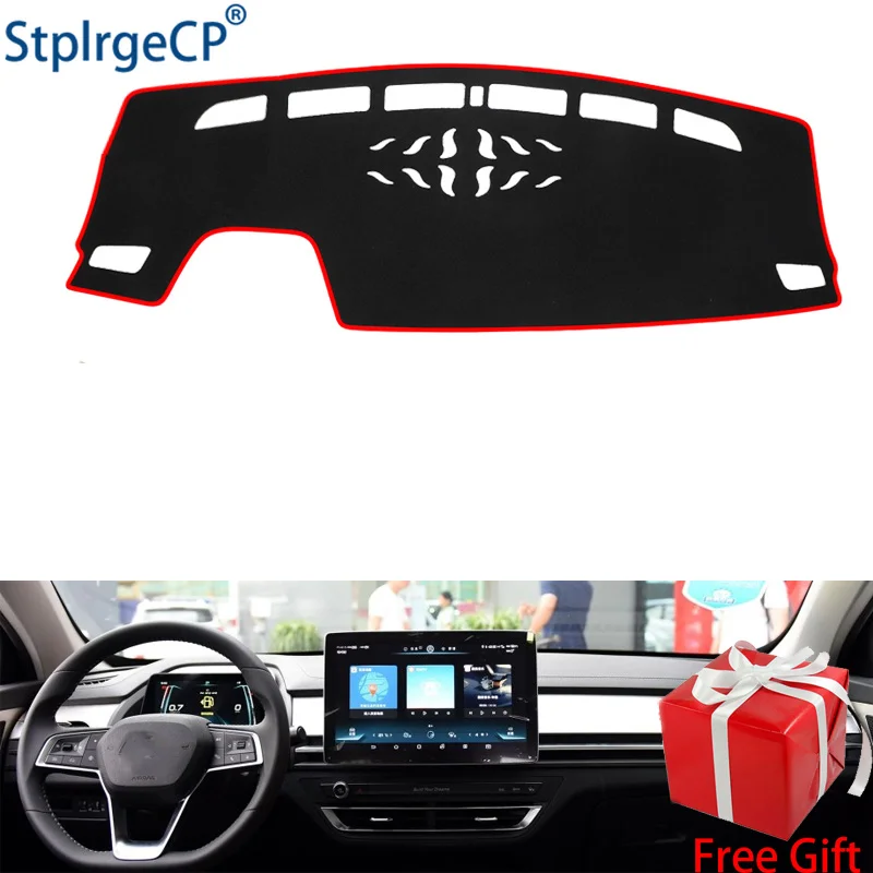for BYD QIN DM qin pro 2018 dashboard mat Protective pad Shade Cushion Pad interior sticker car styling accessories | Автомобили и