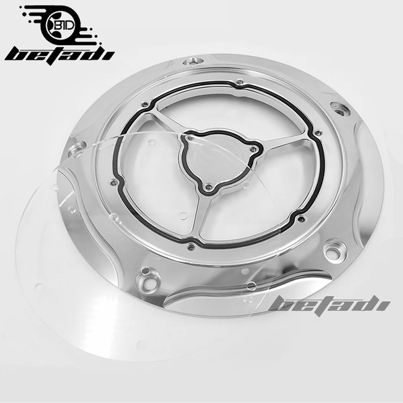 Мото ЧПУ Дерби календари Minuterie Couverture Pour для Harley Touring Road King DynaSoftail Fatboy Du Patrimoine Capot Moteur