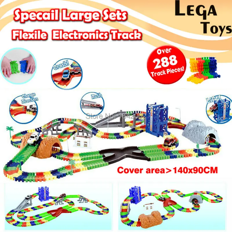 Specail Large Sets Coaster DIY Flexile Electronics Track Roller Coaster track Electronics Toy Car Assemble Railway Rail Car Toy цена Specail Large Sets Coaster DIY Flexile Electronics Track Roller Coaster track Electronics Toy Car Assemble Railway Rail Car Toy цены онлайн
