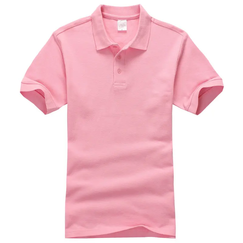 14 цветов Мужская брендовая рубашка поло для мужчин сплошной цвет поло мужская хлопковая рубашка с коротким рукавом Поло для мужчины S-3XL - Цвет: European Size