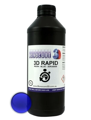 

Wanhao Duplicator 7 resin Monocure 3D Rapid BLUE 1000 ml free shipping