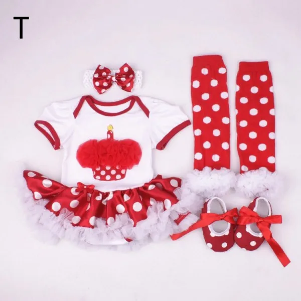 Рождество для маленьких девочек младенческой Комплекты для девочек Санта Клаус пачка ползунки платье/jumpersuit Рождество дерево Bebe костюмы на