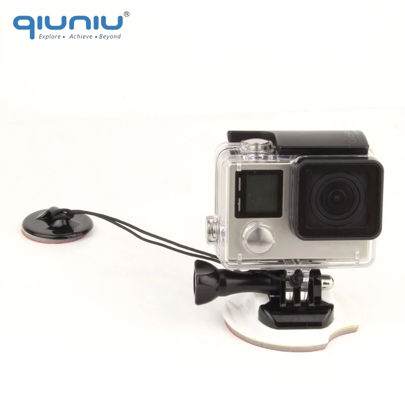 QIUNIU аксессуары для GoPro, набор для серфинга, набор адаптеров для крепления на сноуборде, набор для GoPro Hero 2 3 3+ 4 5 6 для Xiaomi Yi для SJCAM