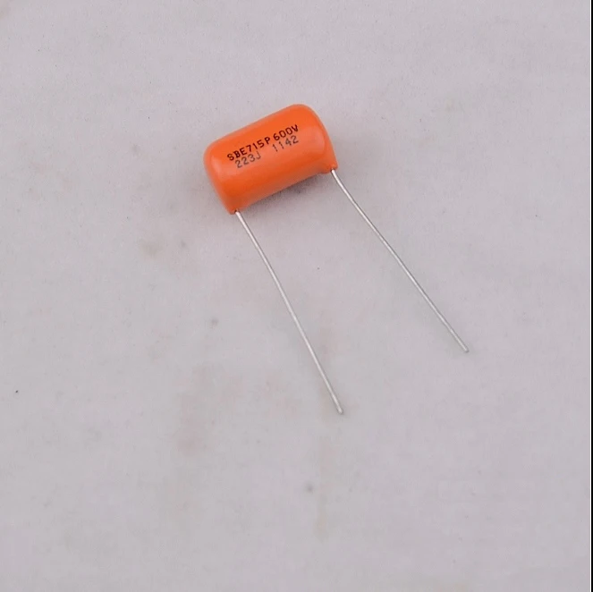 

Sbe CDE 715P 0.022uf 223 Electric Guitar Coupling Film capacitors 2 pcs/lot