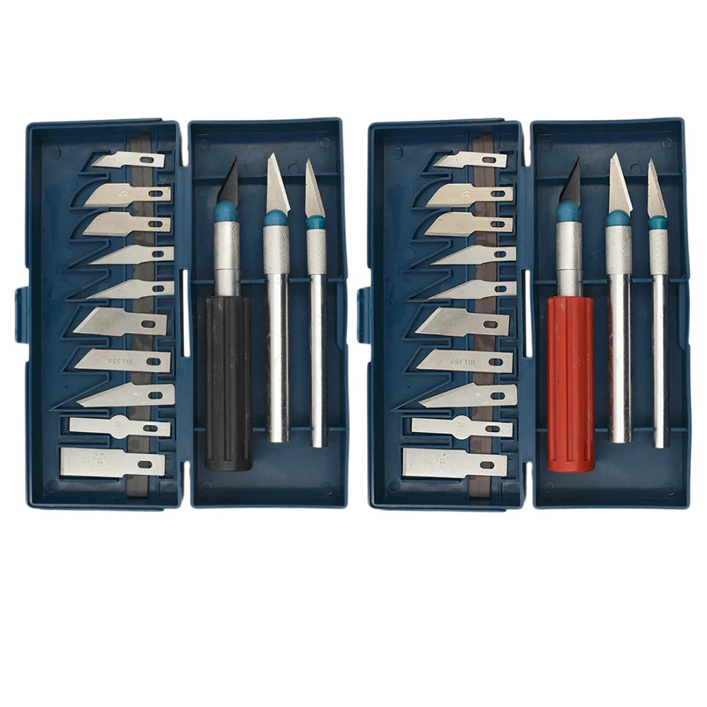  13pcs Portable Wood Carving Tools Fruit Food Craft Sculpture Engraving Scalpel DIY Cutting Tool Col