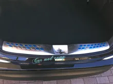 New! для Toyota C-HR CHR 2016 2017 Нержавеющая Сталь Задняя Внутренняя бампера Протектор Гвардии Подоконник Заглушка Отделка 1 шт. Стайлинга Автомобилей!