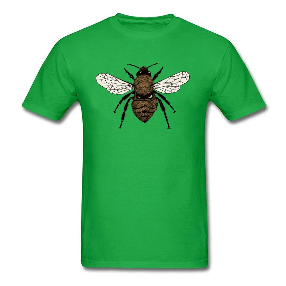 CrazySummer Short Sleeve Tops T Shirt Summer/Autumn 2018 Newest Crewneck 100% Cotton Tops Shirts Men T Shirt Bumblebee  Bumblebee green
