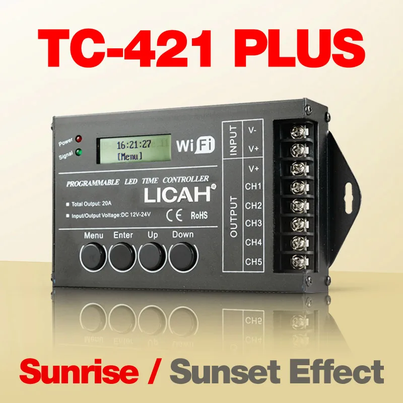 

LICAH TC-421 PLUS LED Timer Controller sunshine sunset effect maker