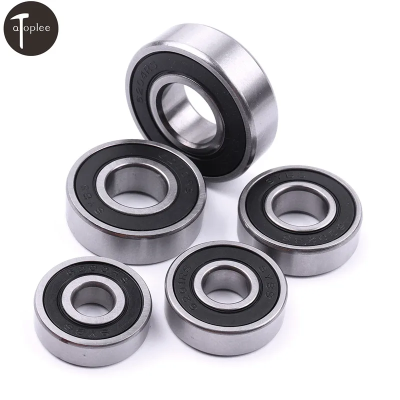 

NEW 5PCS MiniSYBS Bearing 6200,6201,6202,6203,6204-2RS 10-20mm Low Speed Ball Bearings For Model Toys Furniture Accessories