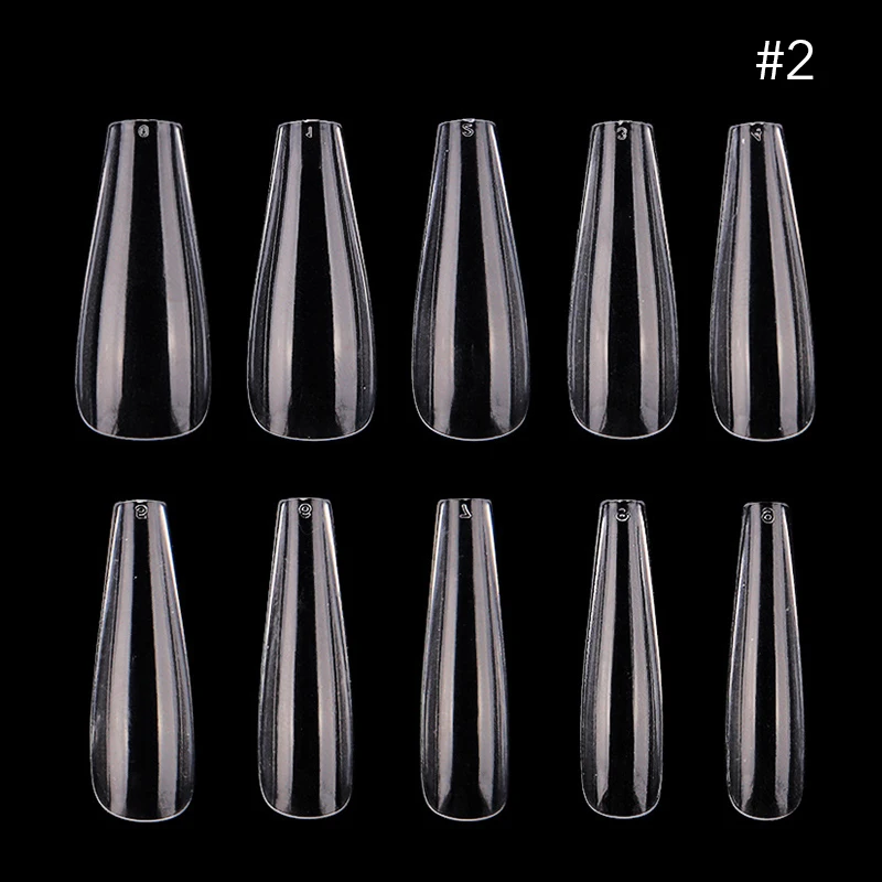 600 Pcs/Bag Nail Quick Building Mold Tips Fake Nail Extension Tips Nail