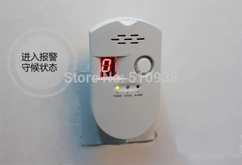 

5pcs/Lot Independent LED Gas Detector LPG Natural Gas Leak Detector for Fire Alarm Liquefied Petroleum Gas Leak Detector