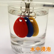 1000 шт./лот rfid-тегов 125 кГц TK4100 маркер брелоков RFID метки для Управление доступом