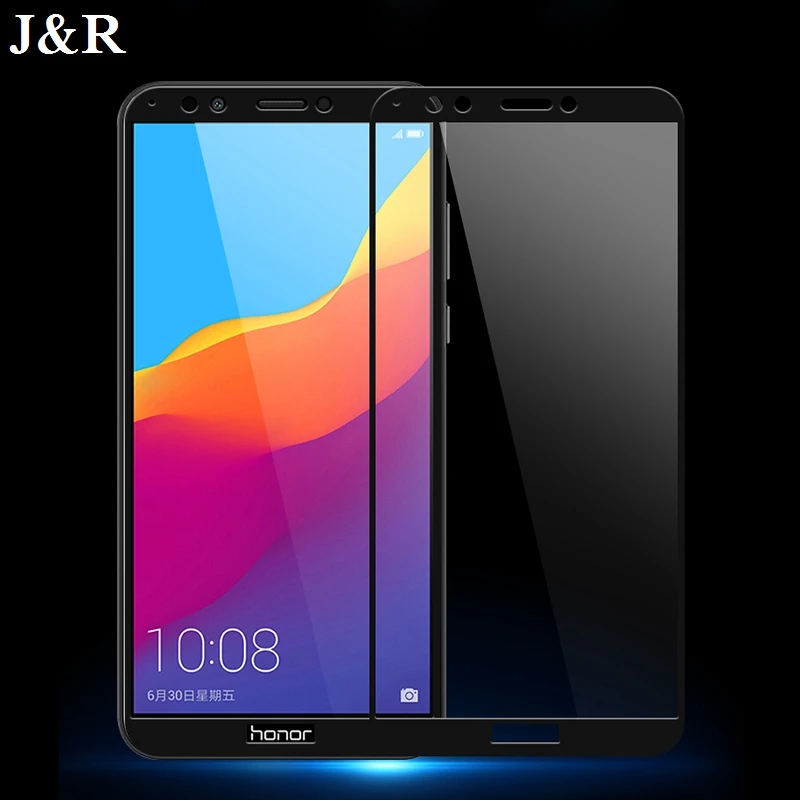 Screen Protector For Huawei Honor 8 Tempered Glass For Huawei Honor 8 Lite P8 Lite 2017 Full Cover Protective Glass Film