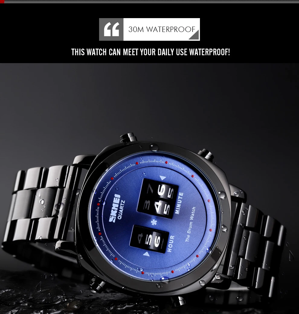 SKMEI Роскошные модные мужские часы креативные кварцевые наручные часы уличные водонепроницаемые мужские наручные часы Relogio Masculino 1531