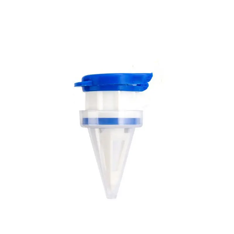 1 шт. ABS+ силиконовая мини-коробка дивертор напитков с крышкой молочный напиток расширение рот ребенка безопасный - Цвет: Blue
