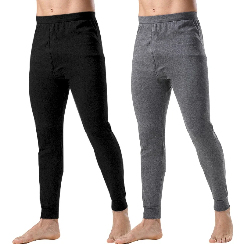 

Fashion Thermal Underwear for Men Long Johns Loose Thermal Pant Underwear Men Plus Size Warm Mens Leggings Long Pants Wholesale