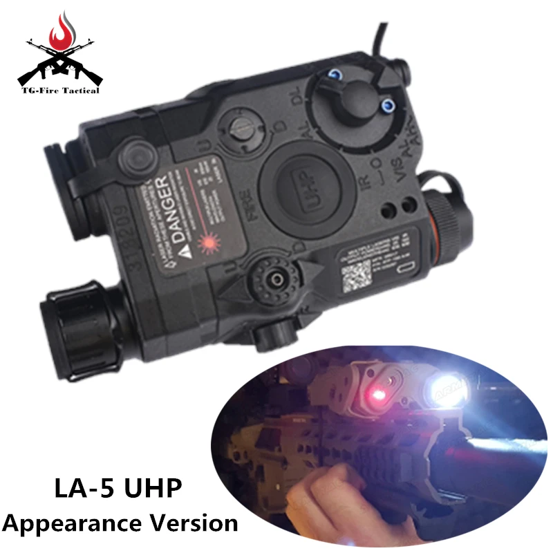 Красный лазерный фонарик Airsoft LA 5 UHP Лазерный фонарь для охоты|Подсветка оружия| |