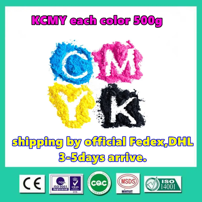 

Compatible color toner powder for xerox