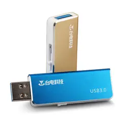 Teclast nsi USB 3.0 High Скорость металла флэш-накопитель голубой цвет 16 ГБ 32 ГБ 64 ГБ 128 ГБ Портативный ручка drive U диск для хранения