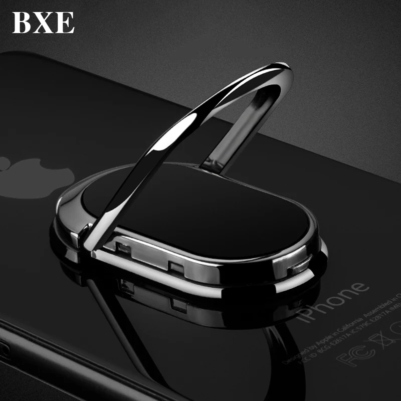 

BXE Magnetic Metal Finger Phone Holder Ring For iPhone X Samsung Huawei Ring Mobile Phone Magnetic Rotate Stand Holder Bracket
