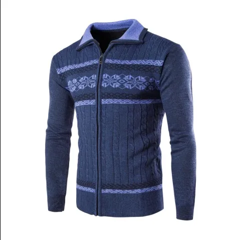 

2016 spring and autumn new men's sweater Slim, stylish and comfortable men's casual long-sleeved turtleneck sweater coat