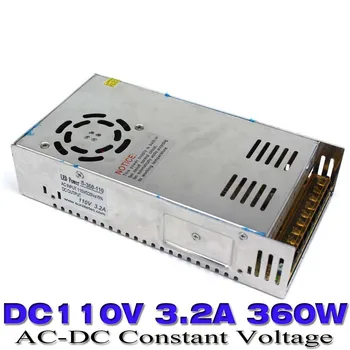 

360W 3.2A 110V DC Single Output Switching Switch power supply Transformer 110v 220v AC TO DC110V SMPS for CNC Led strip