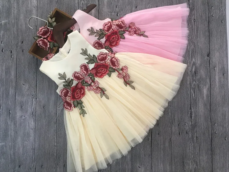 Роскошные кружевные платья с цветочным узором для девочек; детское платье с аппликацией для выпускного бала и свадьбы; бальное платье с жемчужинами; Пышное Платье для девочек; Vestidos de comunion