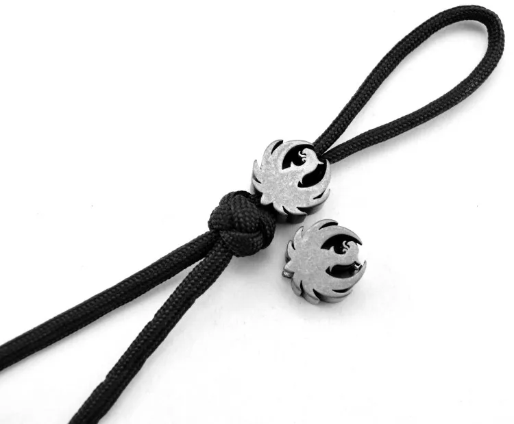 New Arrival Stone Washing Surface TC4 Titanium Alloy Cool EDC Tool Knife Drops Rope Knife Pendant Hanging Pendant Knife Beads New Arrival Stone Washing Surface TC4 Titanium Alloy Cool EDC Tool Knife Drops Rope Knife Pendant Hanging Pendant Knife Beads