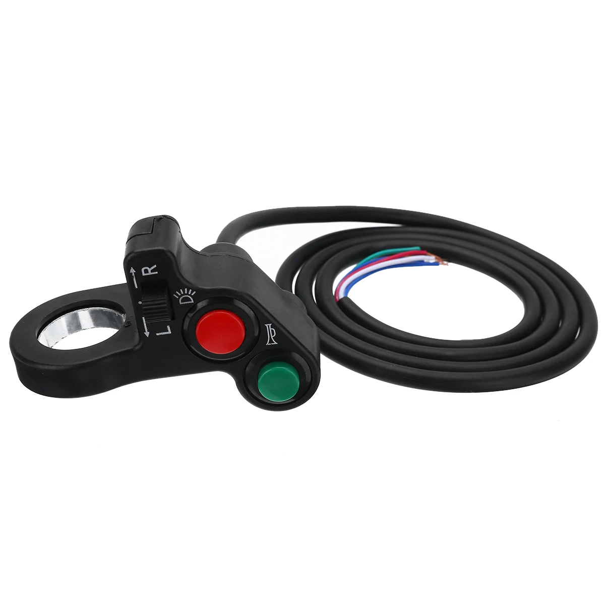 Mayitr 1pc 7/8 inch Motorcycle Scooter Dirt ATV Quad Switch Headlight Horn Turn Signals On/Off Horn Light Handlebar Switches