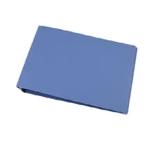 Синий пластиковый держатель для бумажных папок для офиса и школы