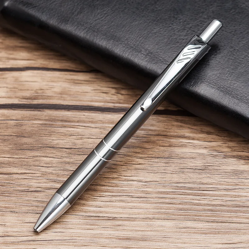 

Exquisite metal ballpoint pen push button ball pen advertising gift pen office school writing pen office school stationery