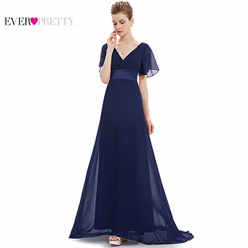 Evening Dresses HE09890 Padded Trailing Flutter Sleeve Long Women Gown 2016 New Chiffon Summer Style Special Occasion Dresses