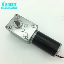 Atacado DC 24 v Verme A58SW31ZY 7-470 rpm Do Motor Engrenado 1.6-70kg. cm Alto Torque D Rotação Do Motor do eixo 12 v Porta Mesa de Auto-bloqueio