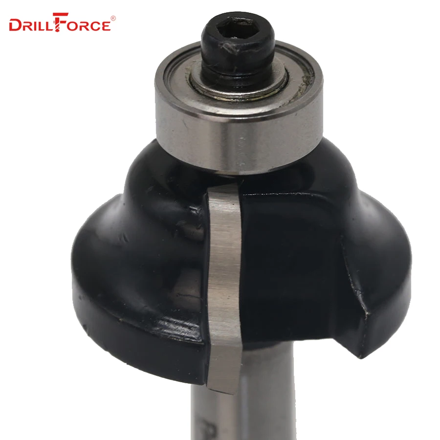 Drillforce 8 мм фрезы из карбида вольфрама Roman Ogee Dovetail угловая круглая бухта коробка V