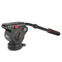 JIEYANG GOPRO Video Camera Tripod Acción Drag Fluid Head Disparo Filmación SLR JY0506 al por mayor envío gratuito