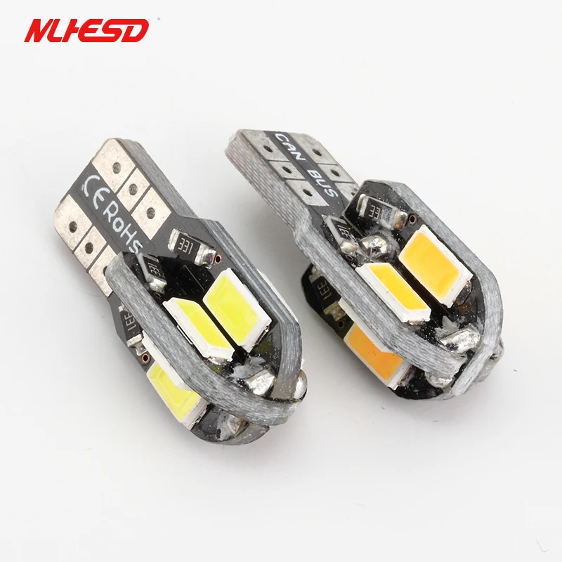 1 шт. высокое качество T10 8SMD 5630 LED Автомобильный свет Canbus NO OBC Ошибка Авто