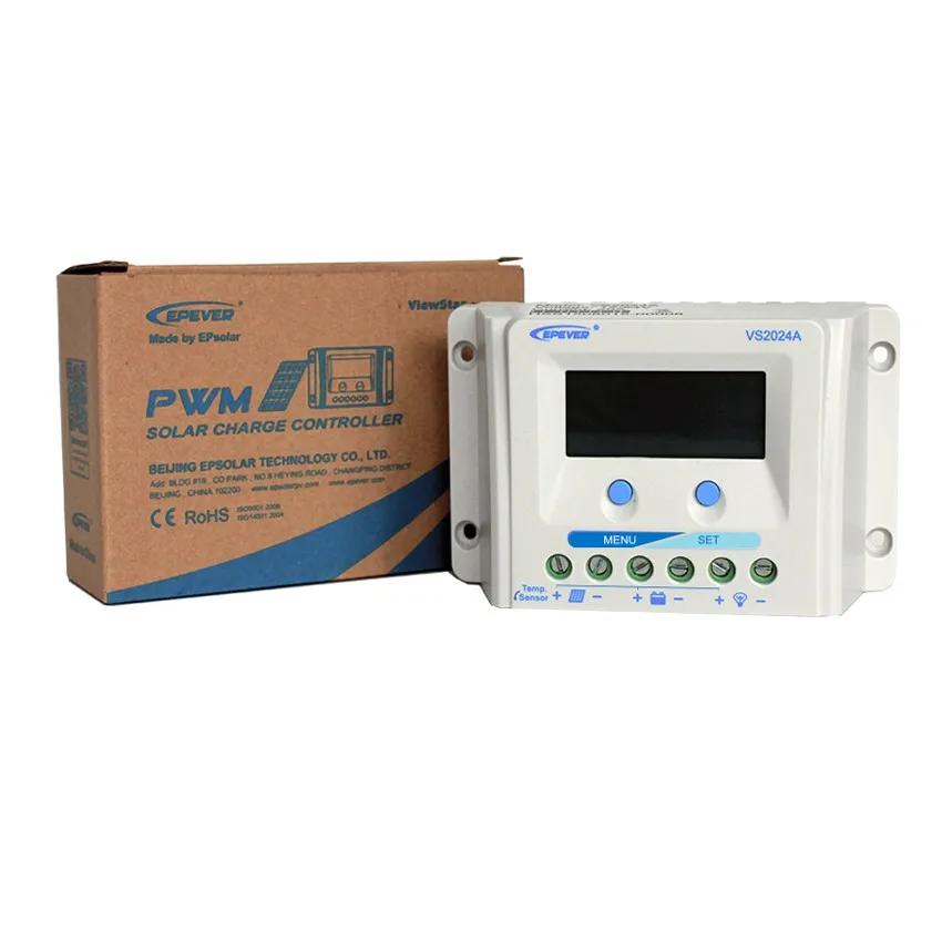 

EPSOLAR VS2024A 20A 12V 24V EP EPEVER New Viewstar Solar Charge controller LCD display