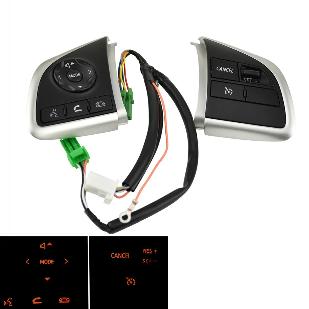 

For Mitsubishi Mirage 2012-2016 Cruise Control Switch Steering Wheel Control Switch Button Audio Volume Switch