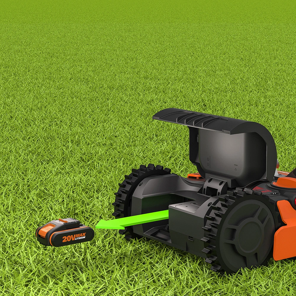 Lawn Mower Worx WR141E robotic automatic Garden Power Tools grass shearing