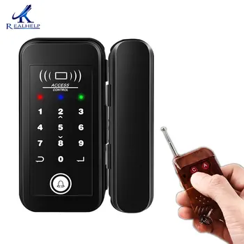 

Keyless Entry Storefront Locks for Aluminum Glass Doors RFID Card Digital Lock Professional glass door lock Remote control lock