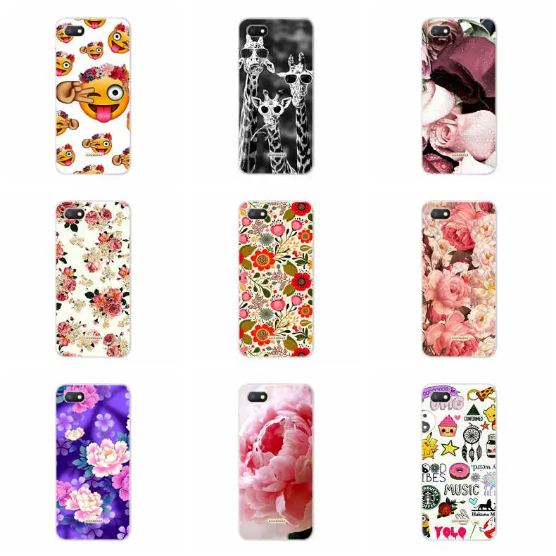 Чехол для Xiaomi Redmi 6A 4X Note 3 5 6 pro 5A Mi A1 4 Pro 4A силиконовый чехол телефона Tpu Funda Coque D077 |